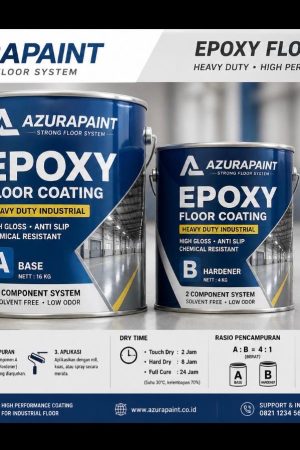 AZURAFLOOR EPOXY PRIMER & BODY COAT 5Kg